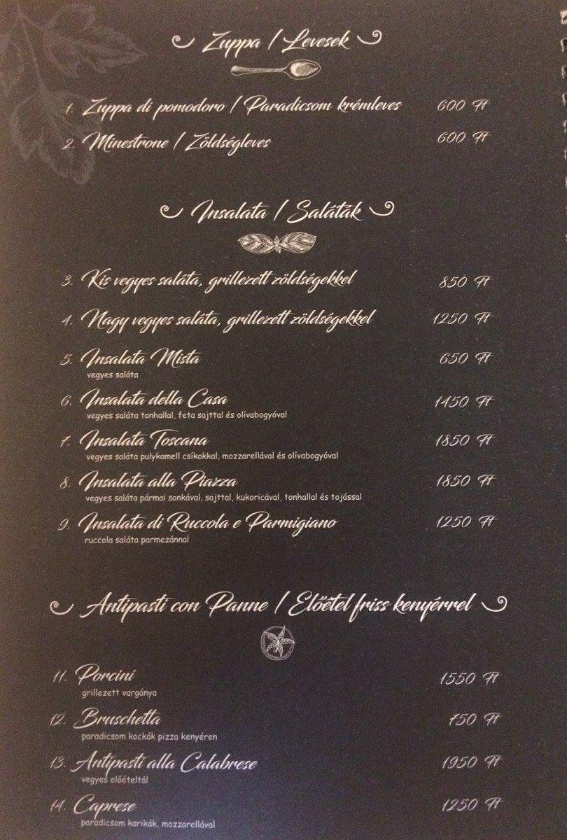 Menu - La Piazza photo 10