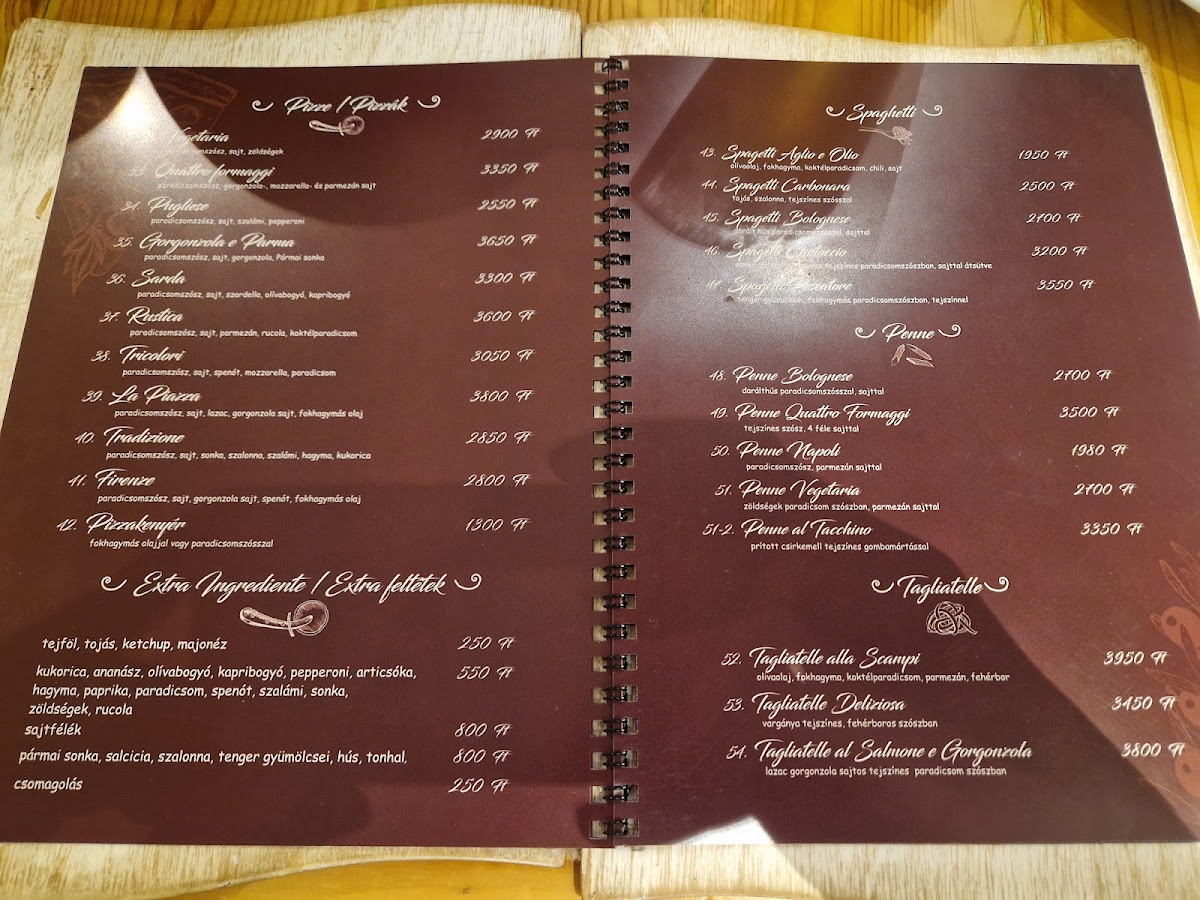Menu - La Piazza photo 2